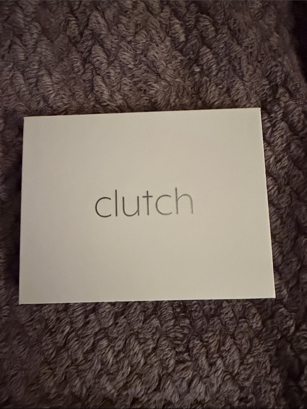 Clutch White Charger Case by